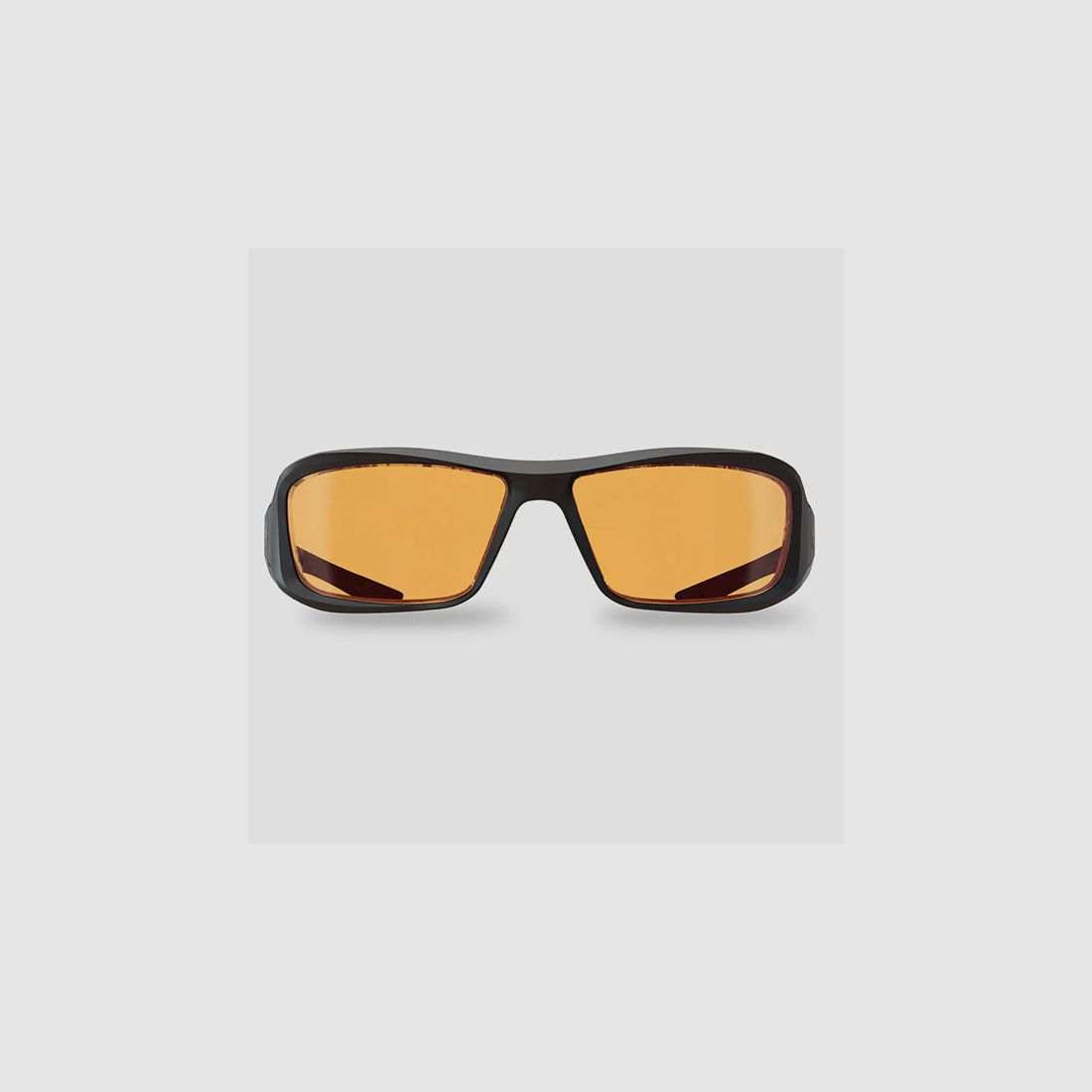 Sonnenbrille HAMEL, SOFT TOUCH MATTE BLACK THIN TEMPLE FRAME, Tigers Eye Vapor Shield Lens (XH610-TT), Bild 2 von 6