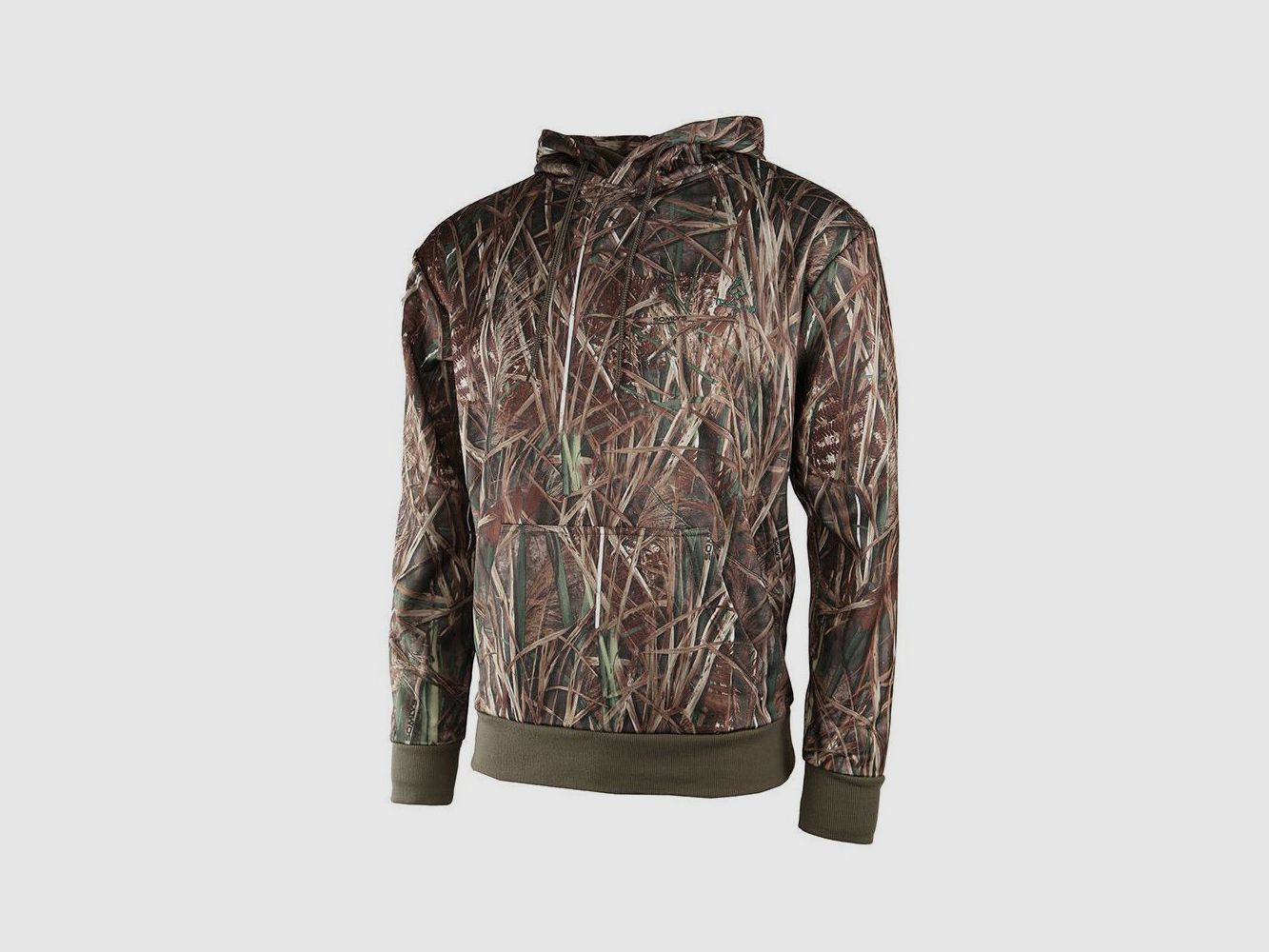 Somlys Treeland T103 Sudadera de Forro Polar Camuflaje Juncos - Caza de Aves Acuáticas & Caza Menor