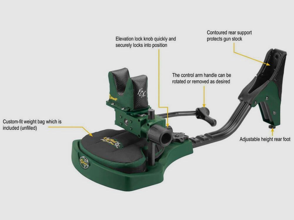 Shooting Rest Caldwell Lead Sled FCX REF 820444, Bild 10 von 13