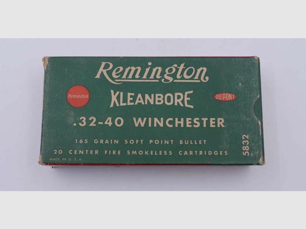 Remington - USA Cartouches de fusil .32-40Win.