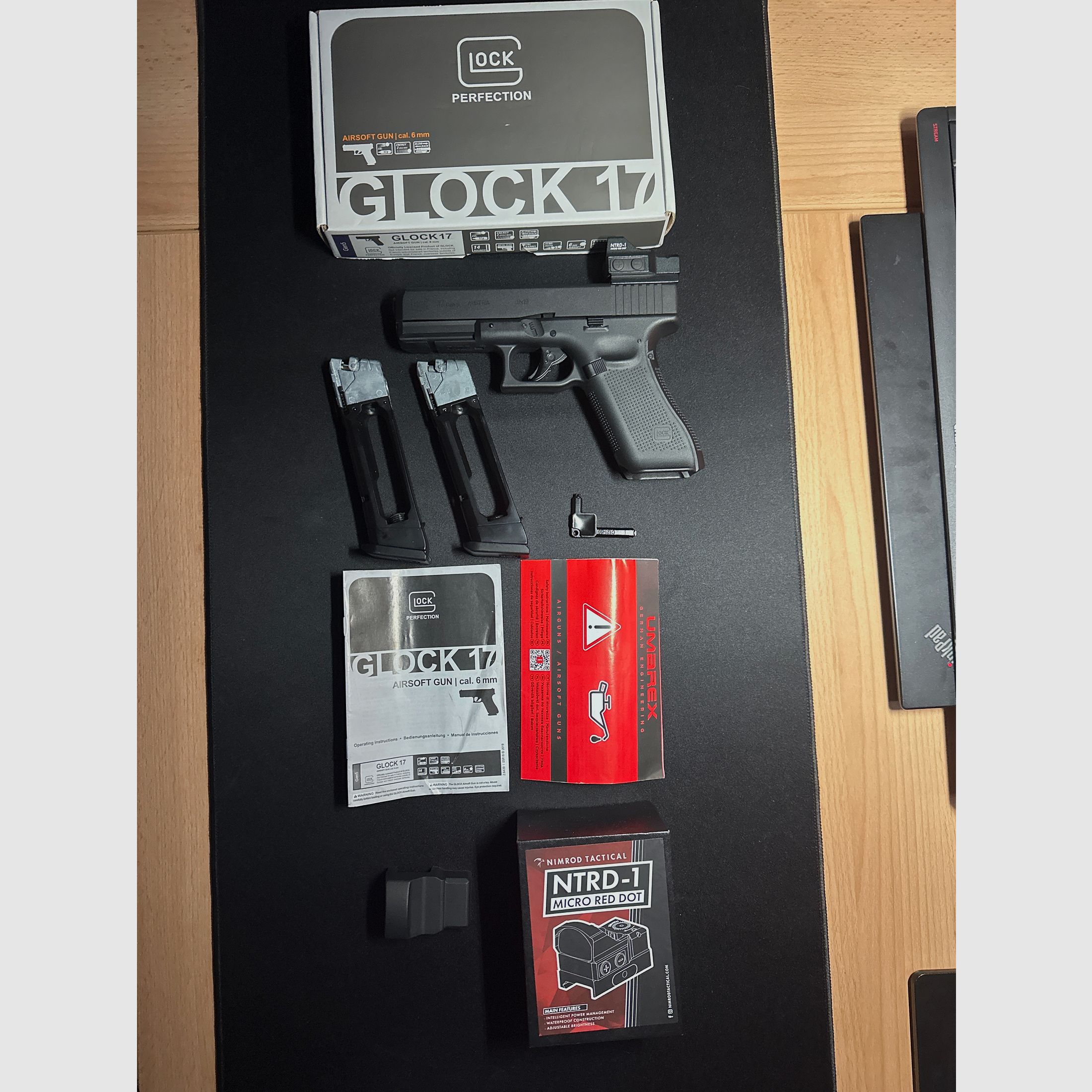 Glock 17 Gen. 5 CO2 Pistole 6mm BB