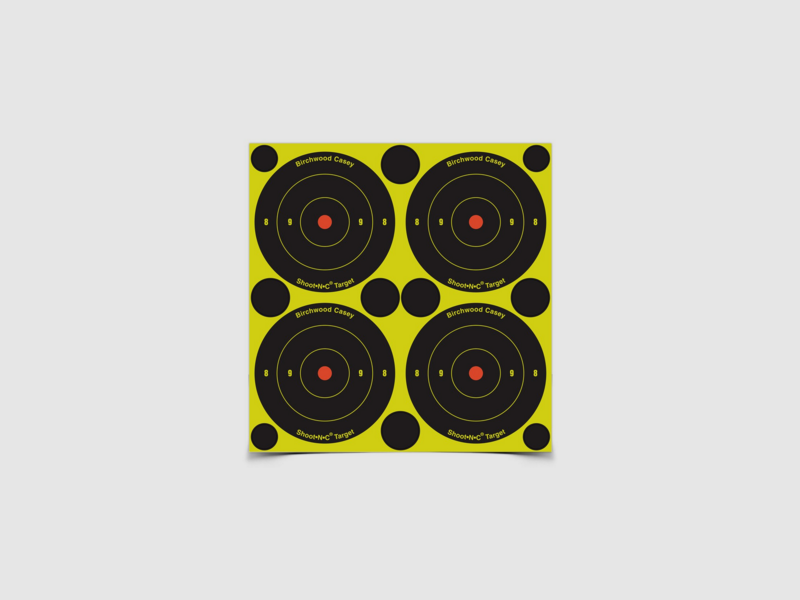 Birchwood Casey – SHOOT•N•C® 3 INCH BULL’S-EYE, 240 TARGETS – 600 PASTERS
