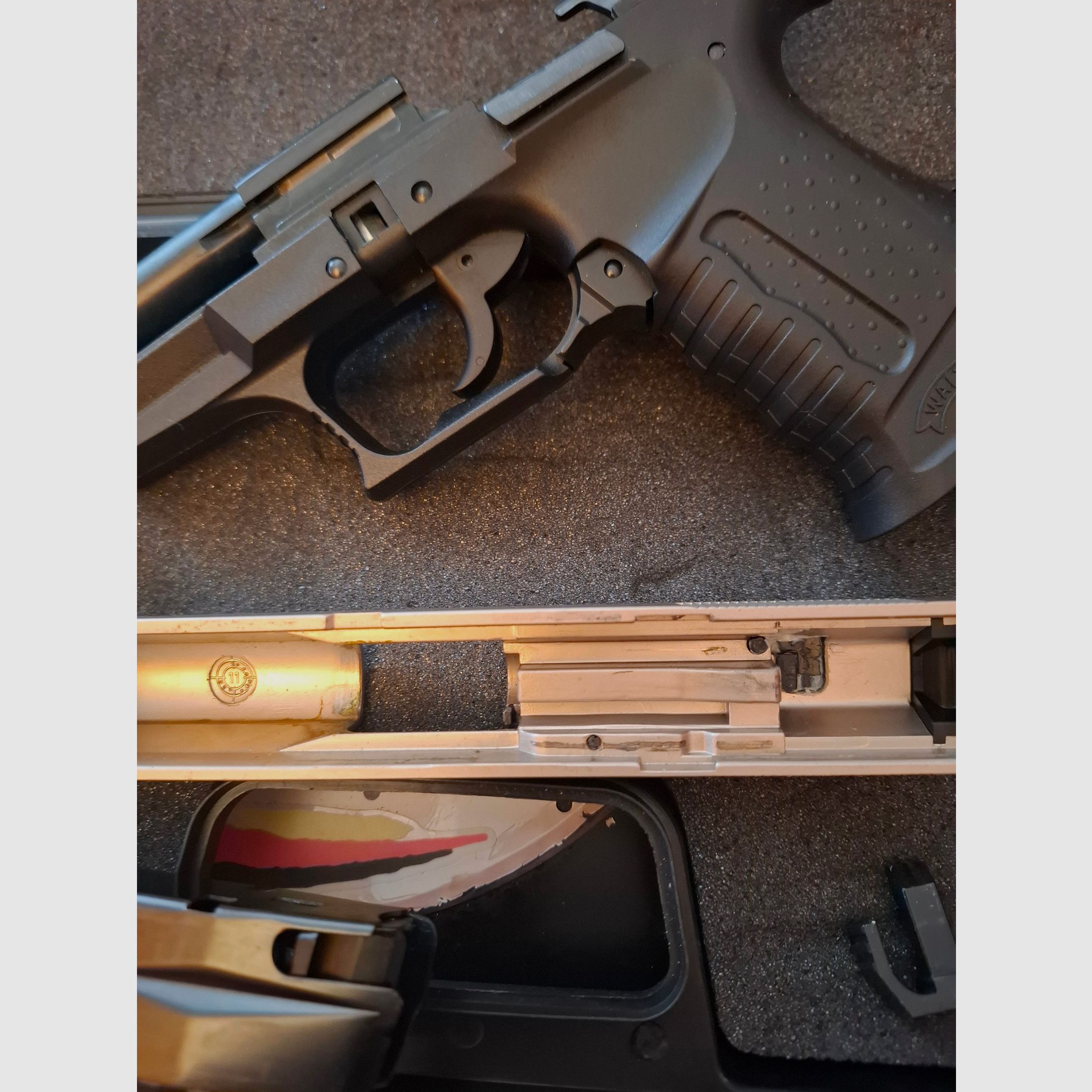 Walther P99 Bicolor 9mm P.A.K. "like new