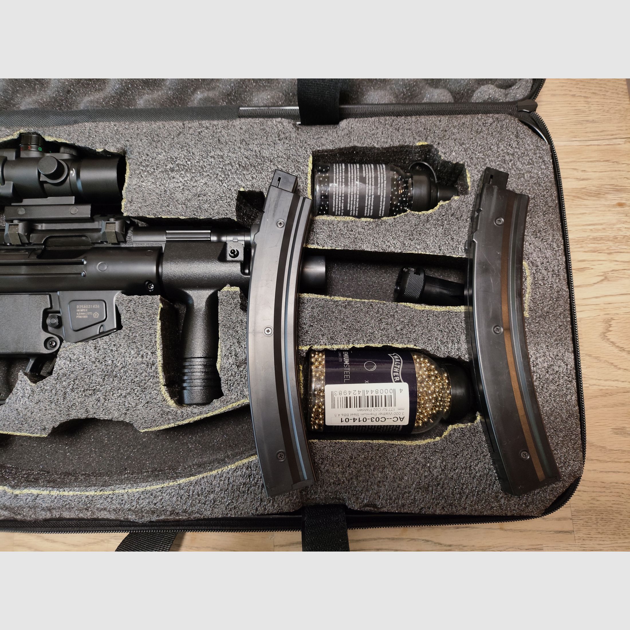 Heckler & Koch MP5 K-PDW Kal. 4,5 mm staal BB Co2 blowback