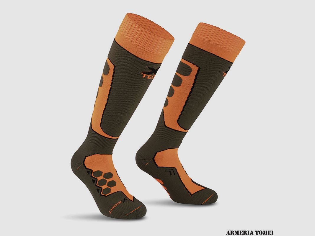 STOCK SOCK – X TECH – RAPTOR ARANCIO
