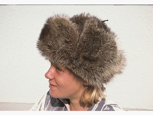 Puschkin Mütze Waschbär