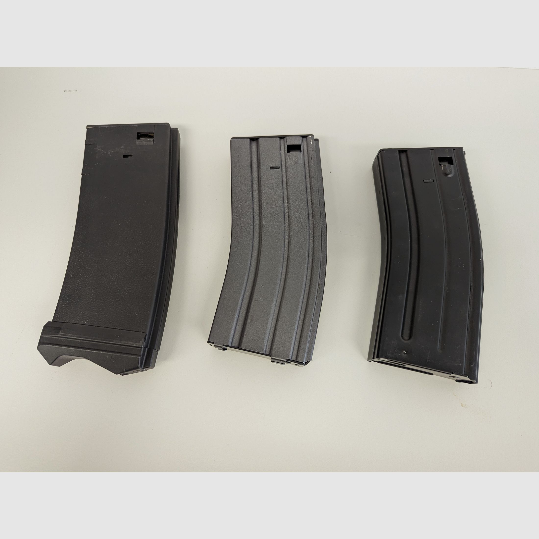 3x Airsoft Softair M4 AR15 Metall Magazin High Cap