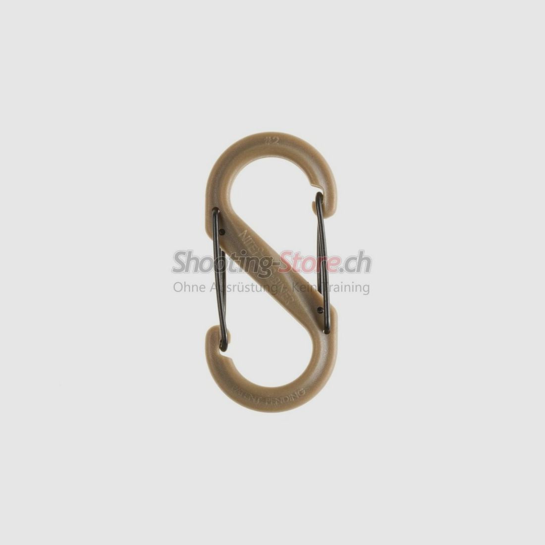 Nite Ize S-Biner Plastic #2 Coyote