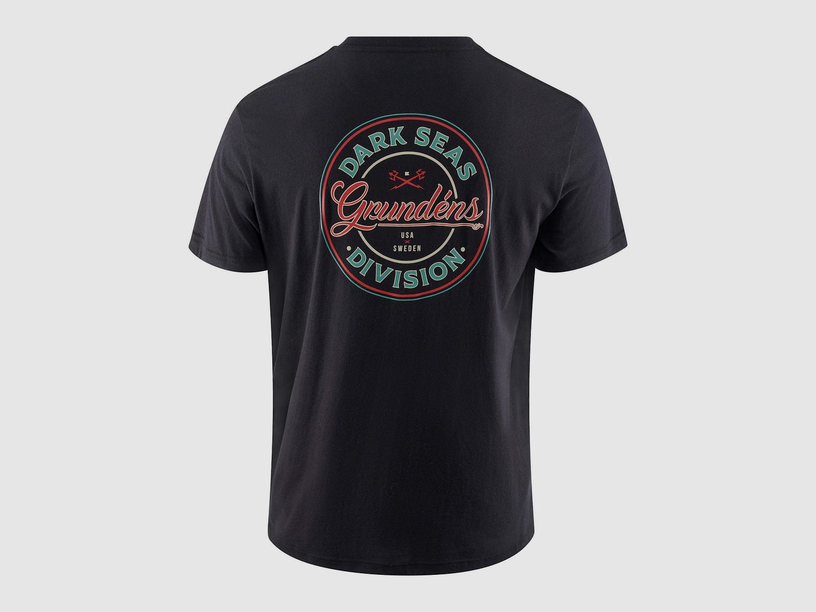 Grundens Dark Seas X Grundens Instinctive SS T-Shirt Homme Noir M