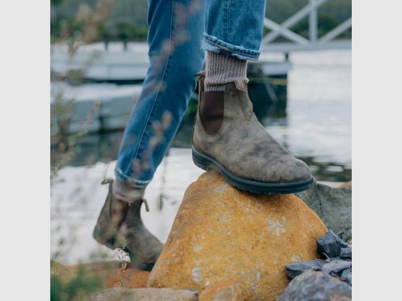 Blundstone Model 585 Ankelstøvle Rustic Brown, billede 3 af 9