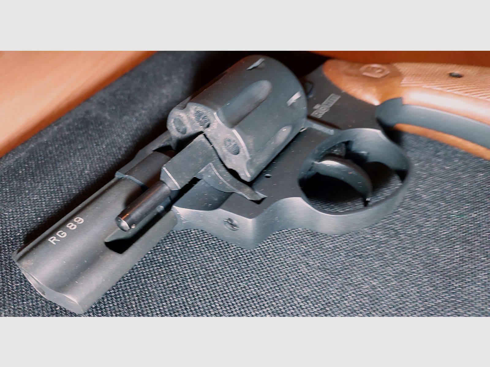 Röhm RG89 blank-firing revolver blued (PTB 976)