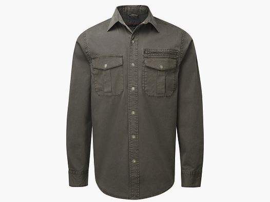 ShooterKing Forest Chemise Marron Homme