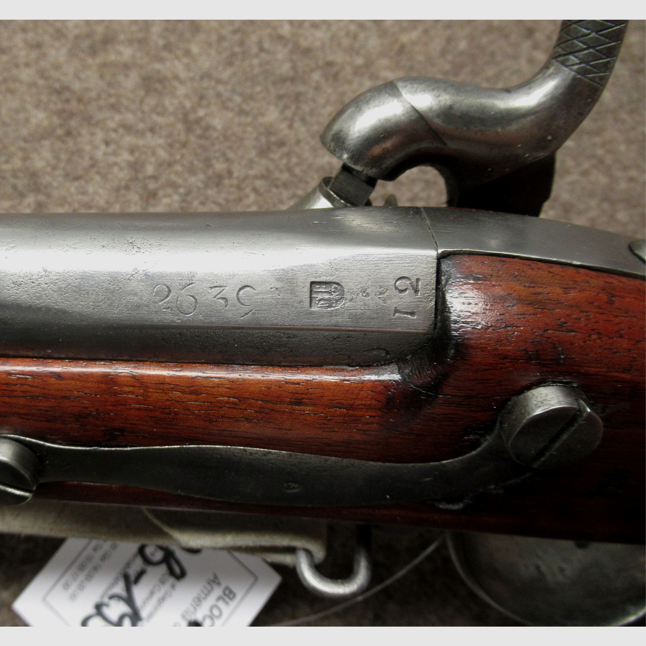 AB-195 geweer MANUFACTURE IMP.LE mod. 1817/42 kal. 18mm, afbeelding 6 van 7