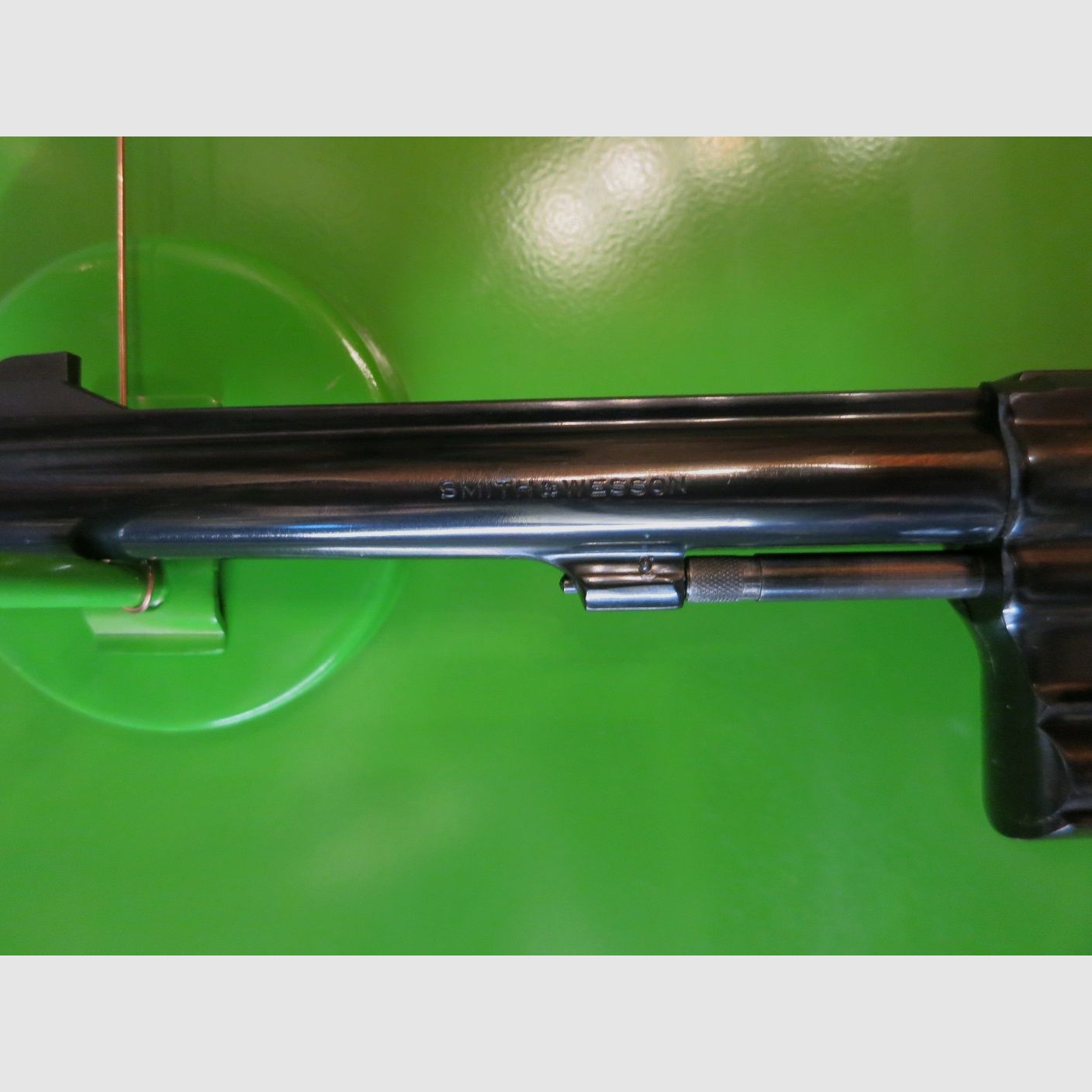 Revólver deportivo, revólver de tiro Smith & Wesson modelo 17-3 Masterpiece "Target", .22lr + empuñadura deportiva #69-