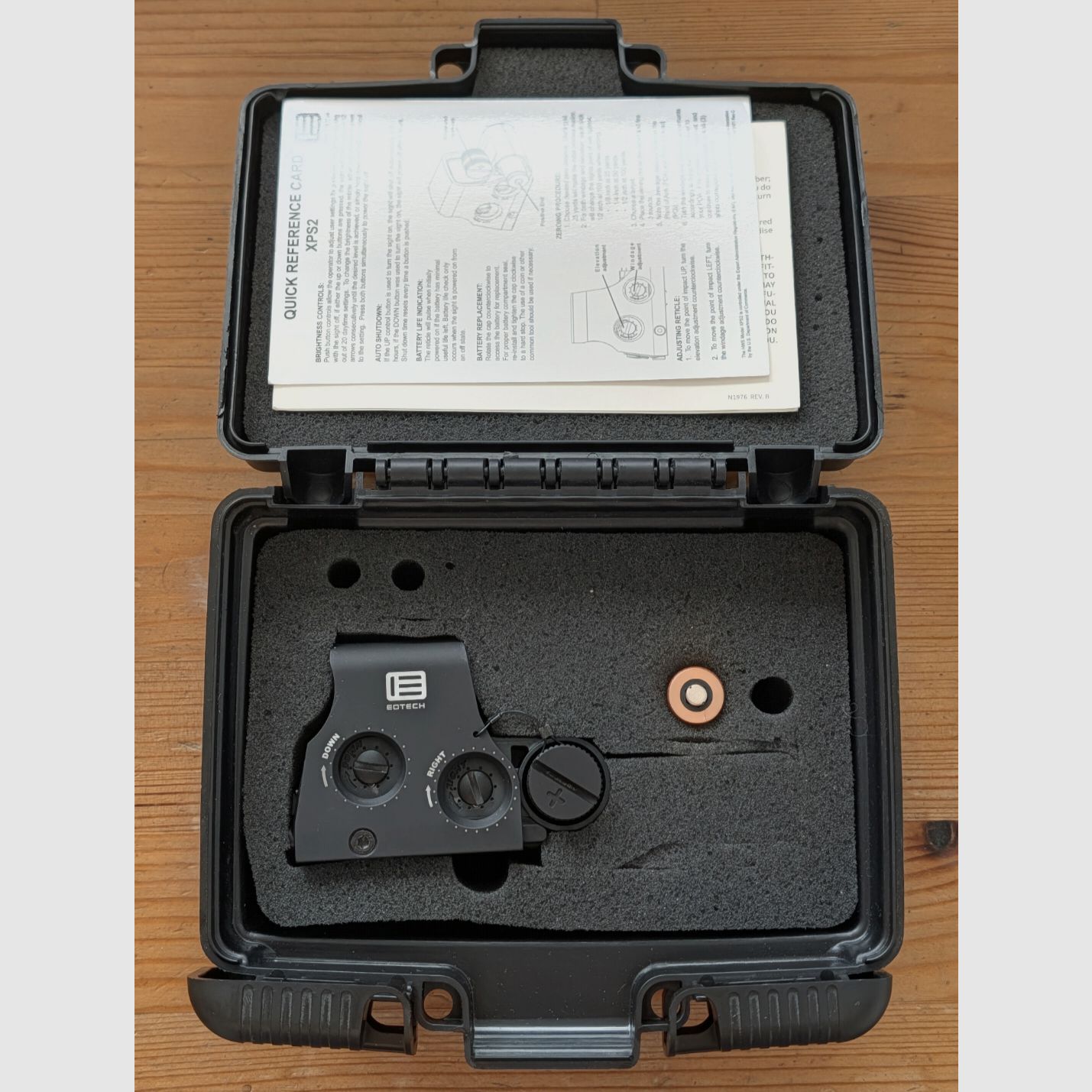 Original EOTech XPS 2-0 noir 02/22
