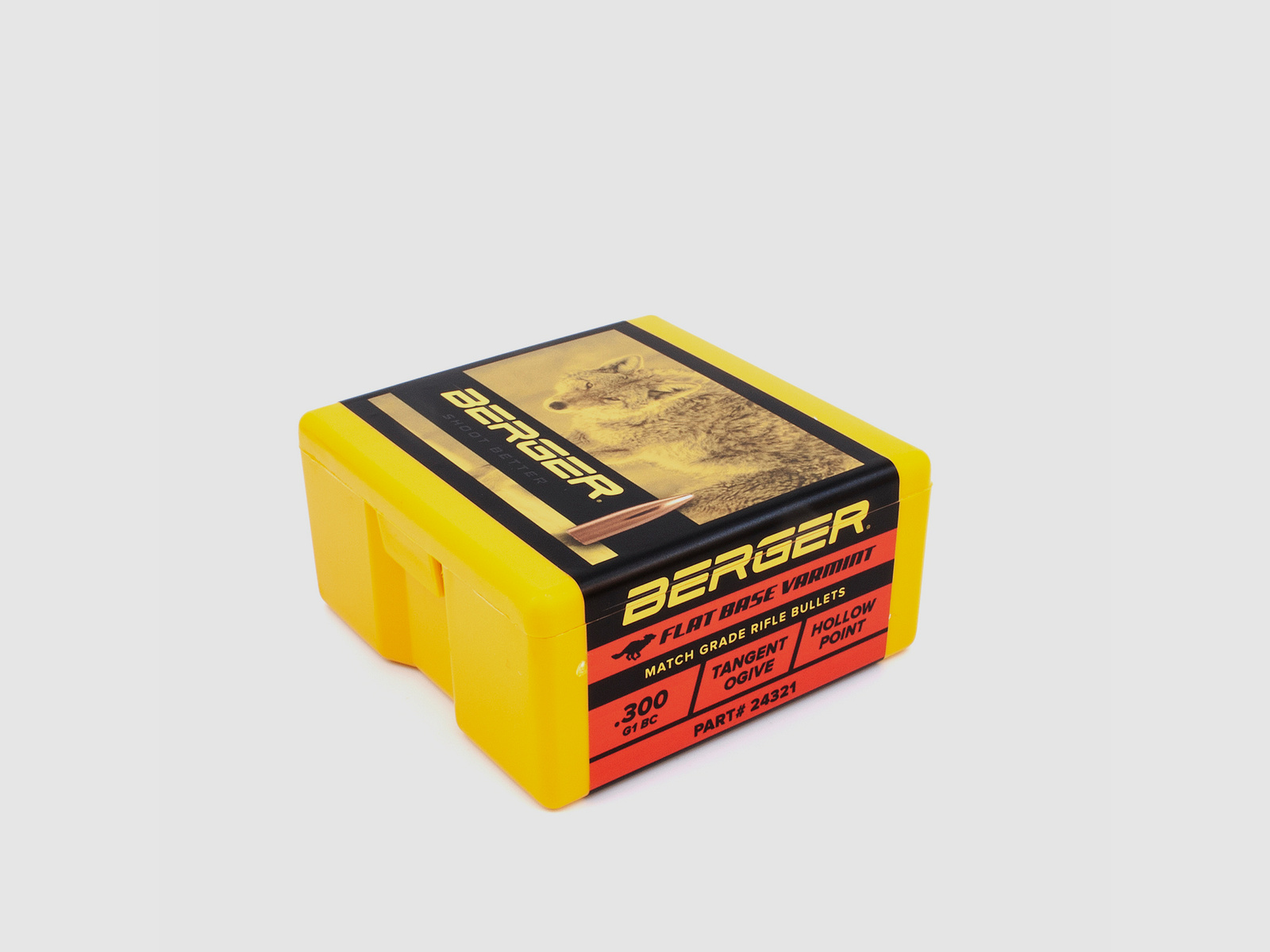 Proiettile Berger 6mm/.243 FB Varmint 80GR 100 pezzi
