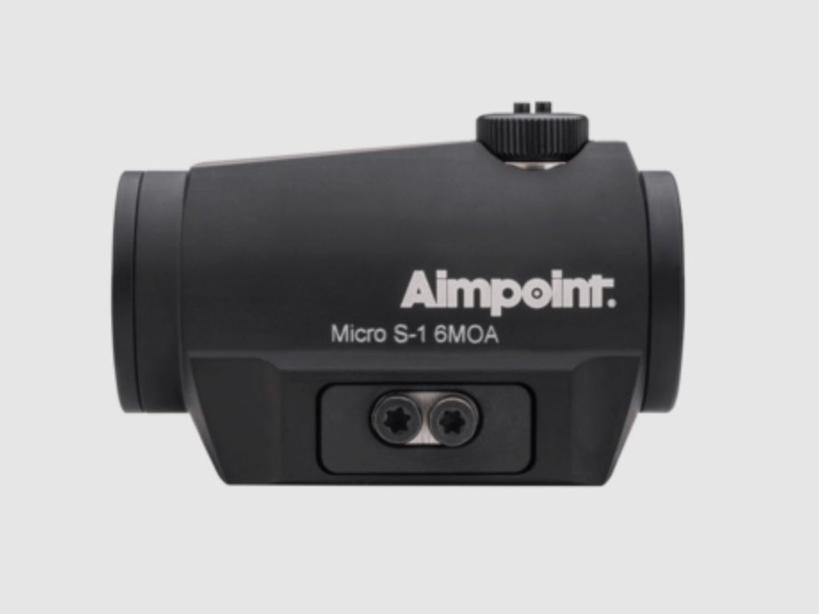 Aimpoint 682510690 Micro S-1 6 MOA schwarz Rotpunktvisier