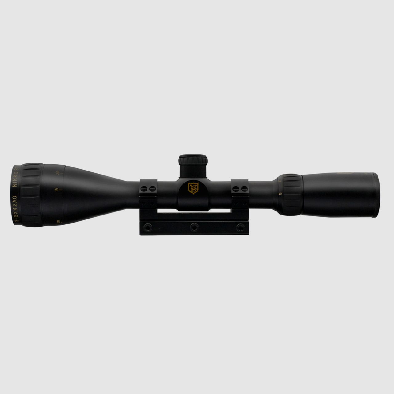 Zielfernrohr Nikko Stirling Gold Crown Airking 3-9x42 AO Half Mil Dot Absehen beleuchtet