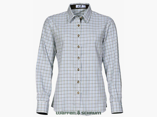 Baleno Bluse Nina Check Sand Blue