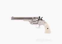 ASG Schofield CO2 Revolver 6 Zoll 4,5mm Diabolo / Silver & Ivory