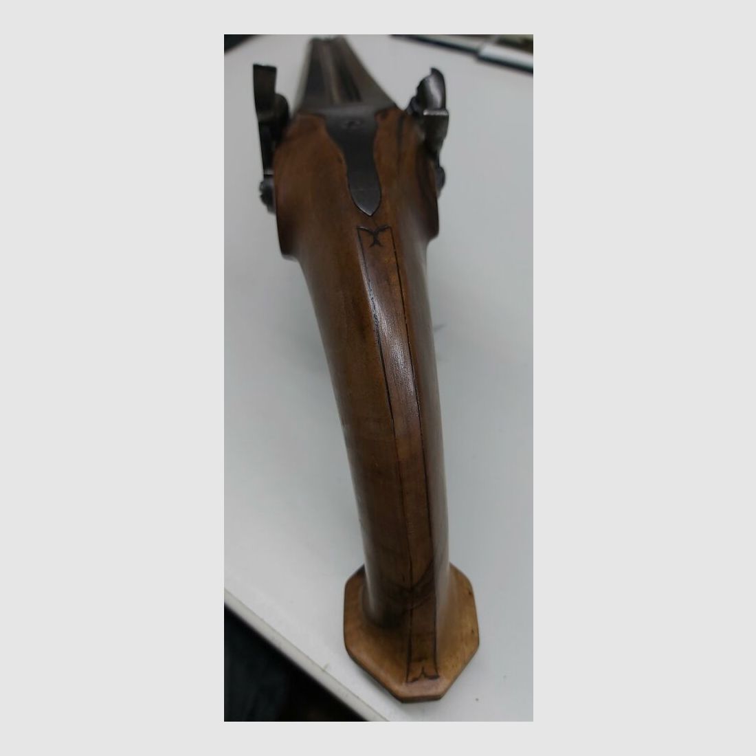 F.C. Nabholt in Regensburg double-barreled percussion pistol