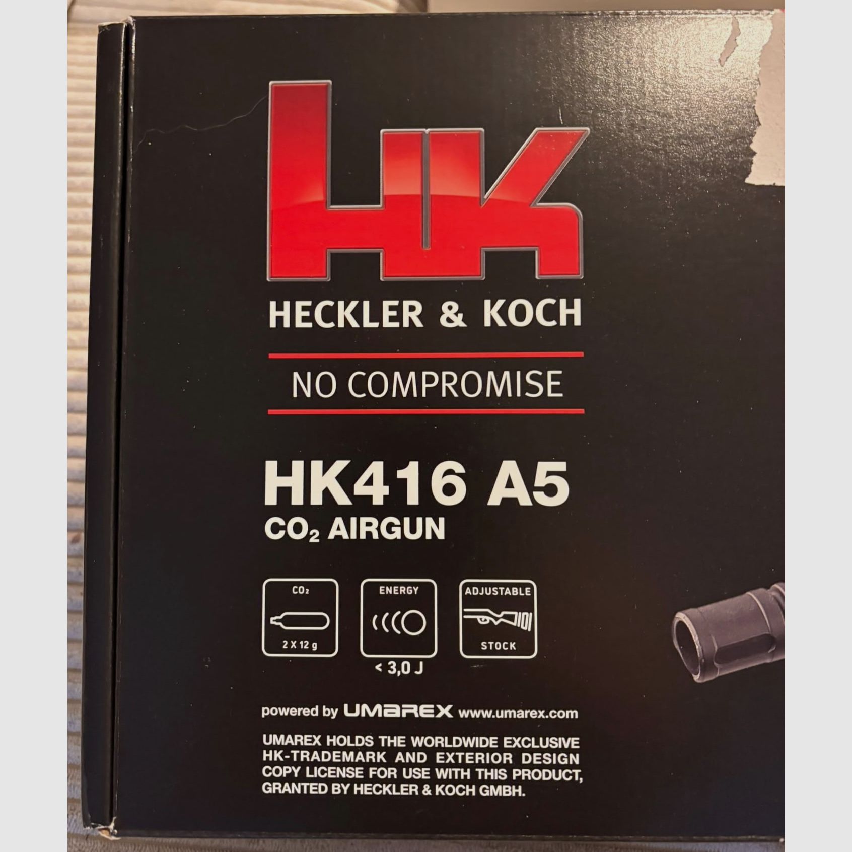 HK 416 A5 en 4,5 mm BB Co2
