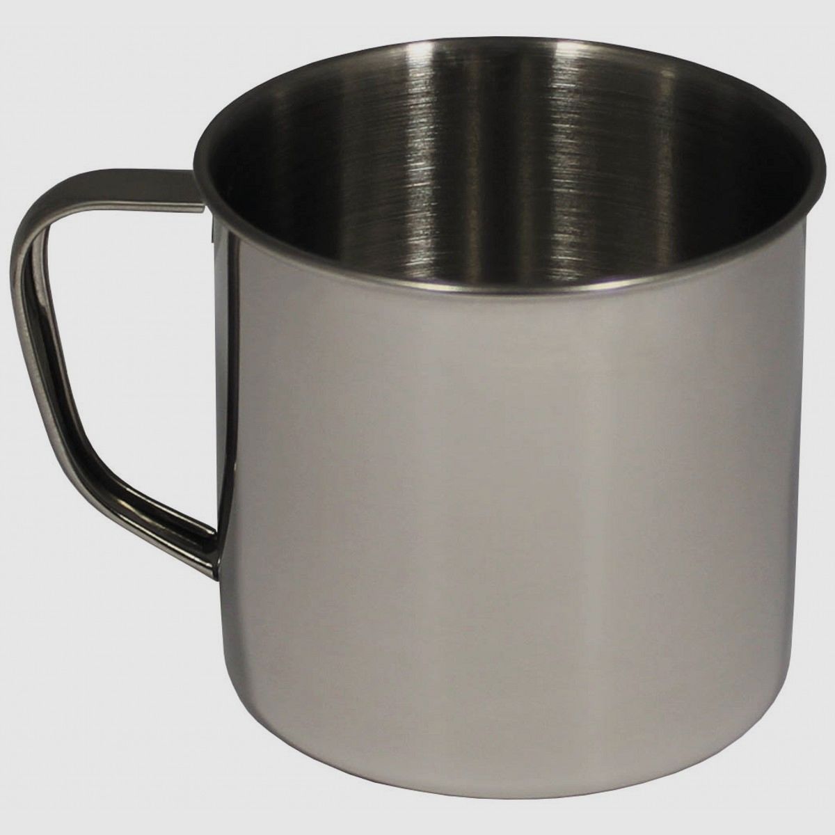 MFH Camping Tasse Edelstahl 500 ml einwandig
