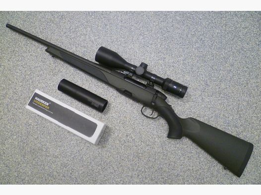 Rifle repetidora Steyr SM 12 .30-06 Spring. Sistema de enlace Zeiss Conquest V6 y SD
