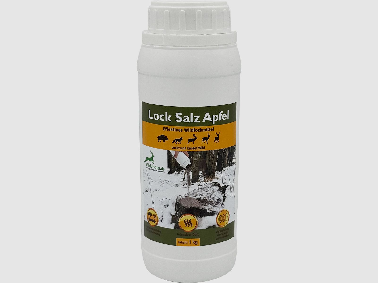 Wildlutscher Lockmittel Lock Salz Apfel