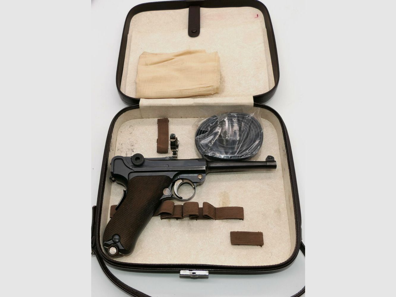 Waffenfabrik Bern Schweizer Ordonnanzpistole Mod.1906/29 im Kaliber 7,65mm