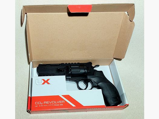 Umarex Tornado CO2 Revolver Kal. 4,5mm Stahl BB schwarz *undicht