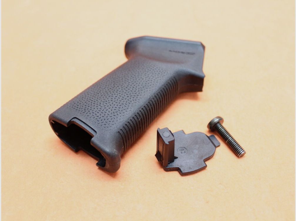 Magpul Kalashnikov AKM: Chwyt pistoletowy Magpul MOE (MAG523-BLK) Polimerowy Czarny (Magpul Original Equipment)