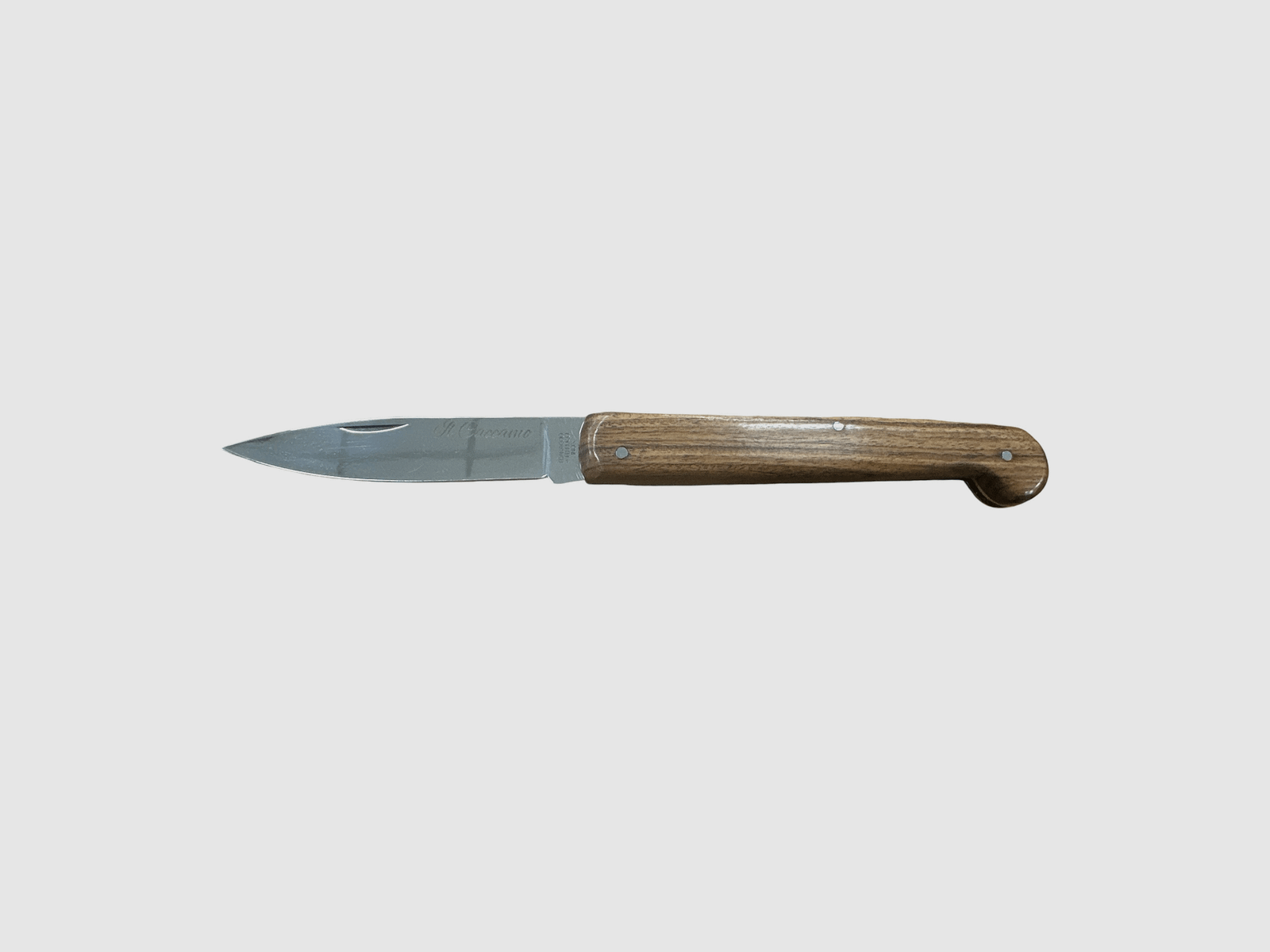 Mes – Il Caccamo handgrepen van notenhout 19 cm