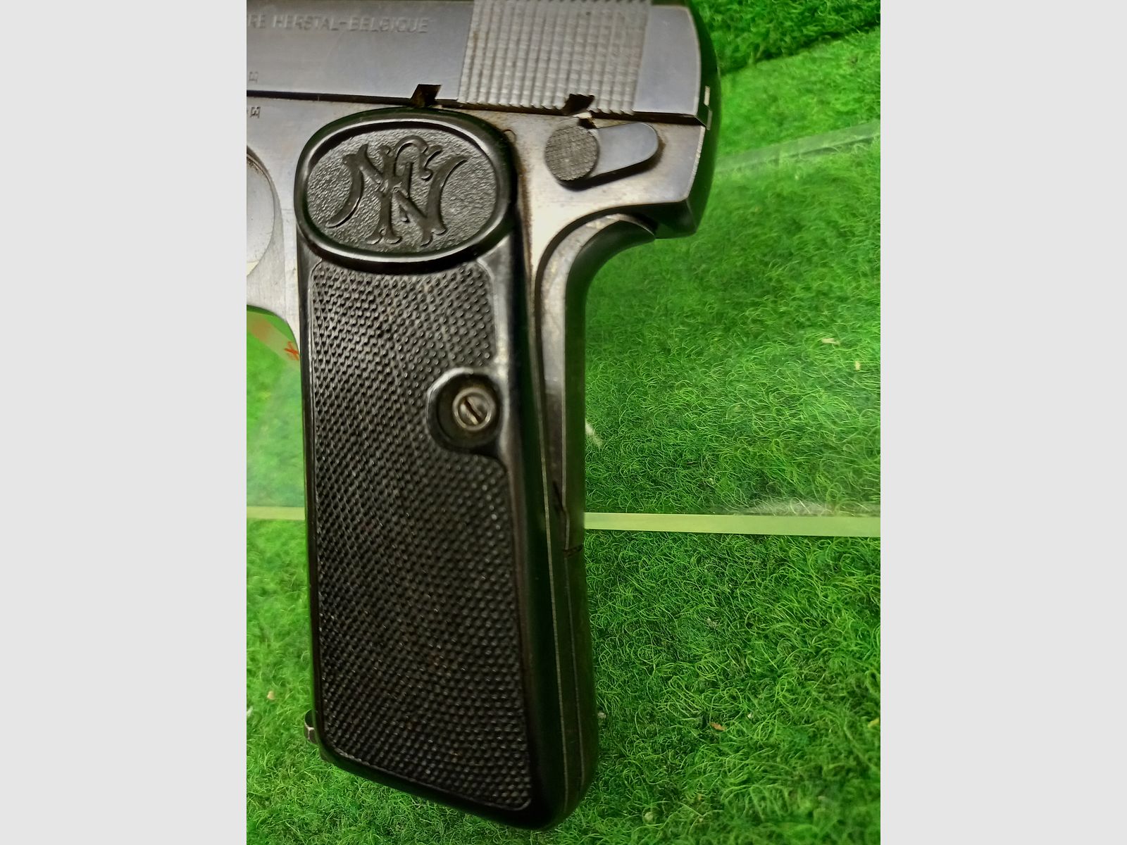 Aus Polizeisammlung, 1910/22 Bavaria Banks im Kaliber 7,65mm Browning.