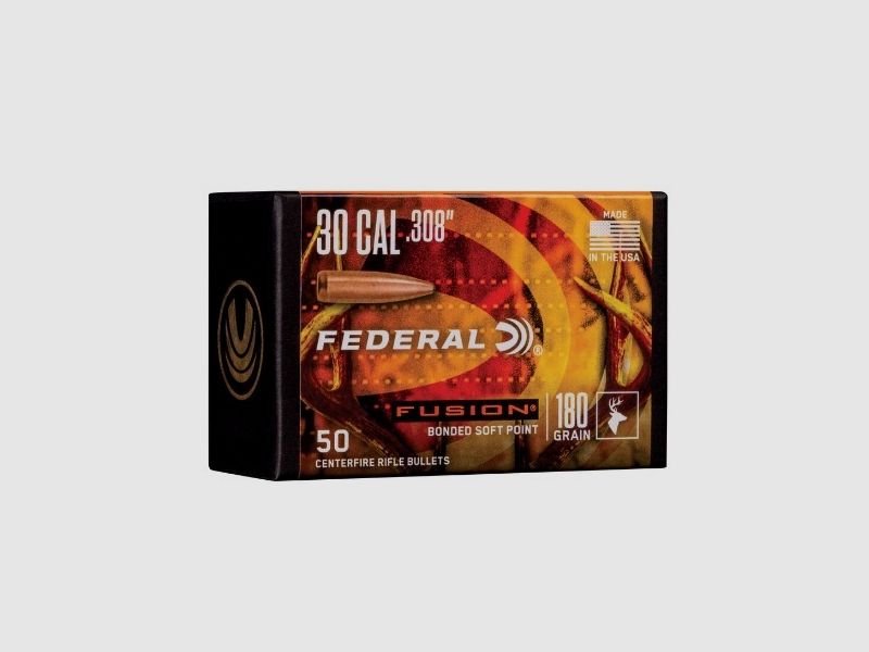 Federal Sport Kaliber .308 Fusion Component Pocisk / 50 sztuk w 180 Grain #FB308F4