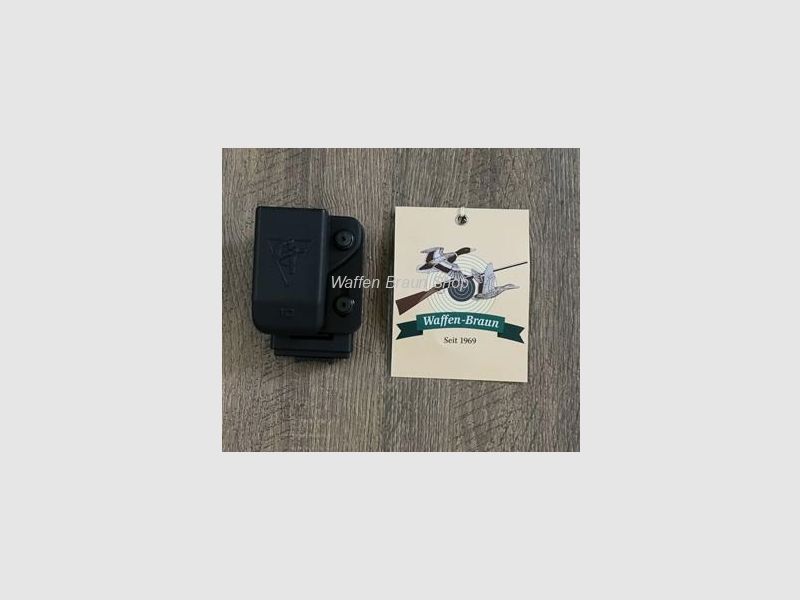 Comp-Tac Kydex Einzelmagazintasche PLM, Gr.10, RH, schwarz, f. Mag. HK USP9/40/45 Full Size, USP45c