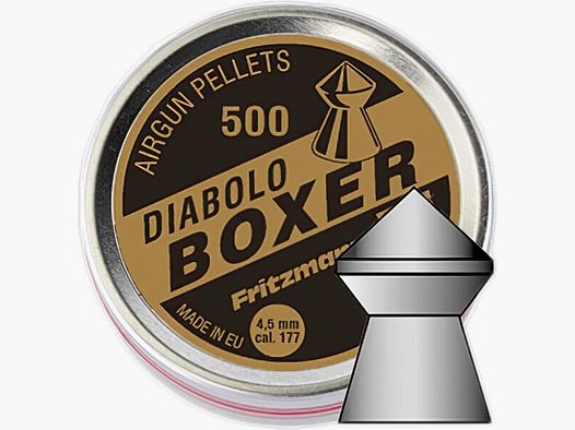 Fritzmann spitz - Boxer - 500er 4.5mm(Bullet); 4.5 mmLEP; .177