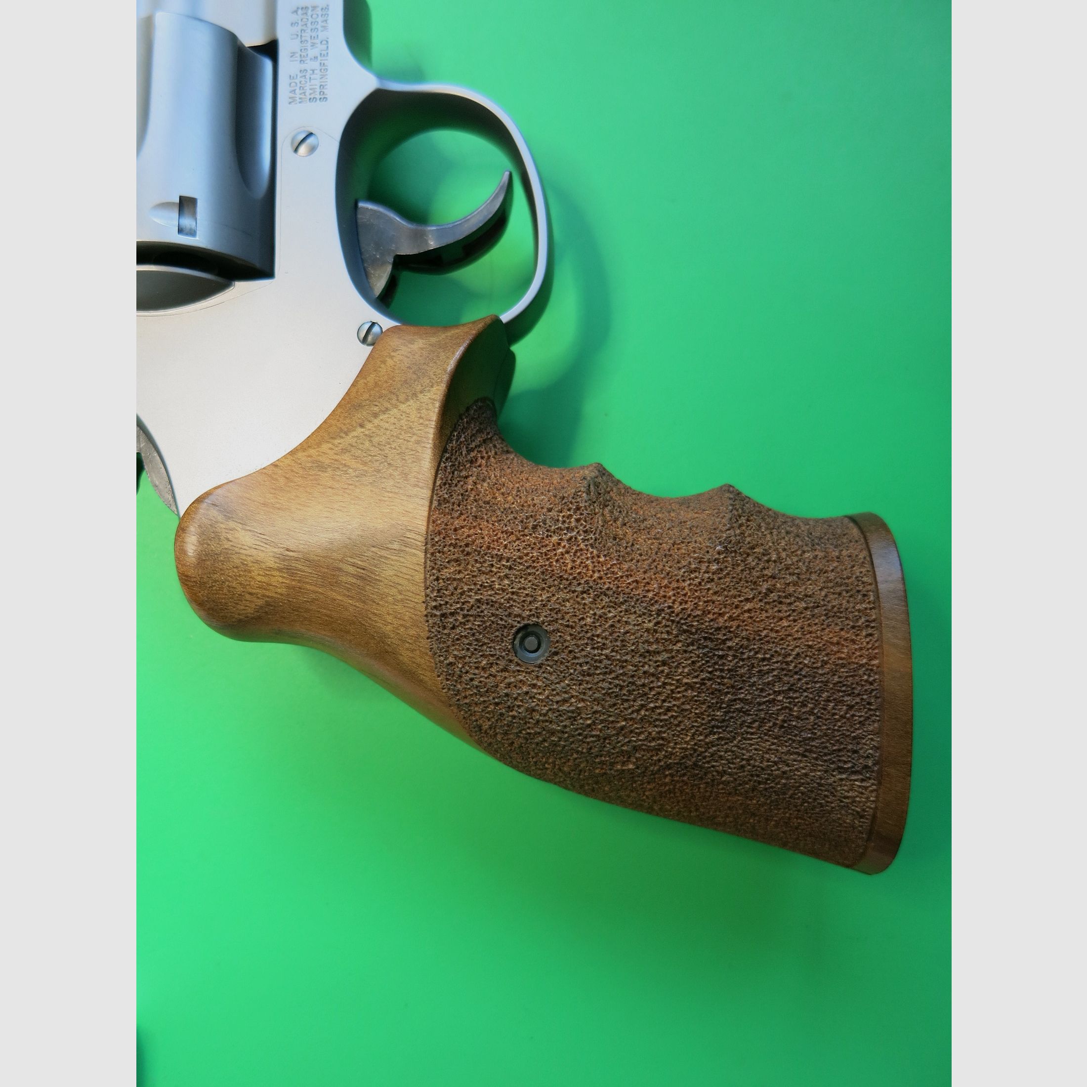 Revolver, SMITH&WESSON, Mod. 686-5 Target Champion, .357 Magnum, 6" loop, roestvrij staal versie, Nill-grip    #16