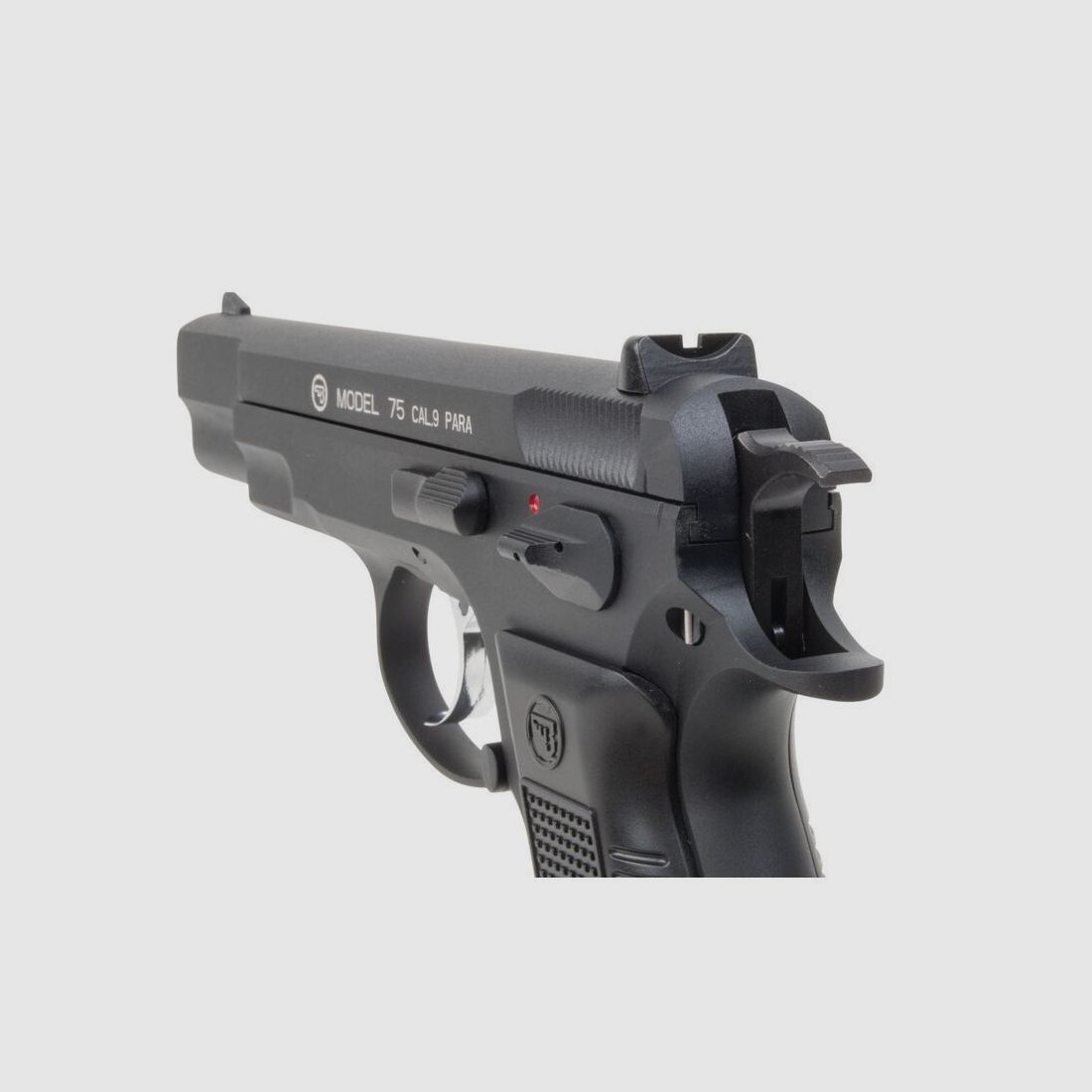 CZ 75 Schwarz 4,5mm BB Druckluft Co2 BlowBack, Bild 6 von 10
