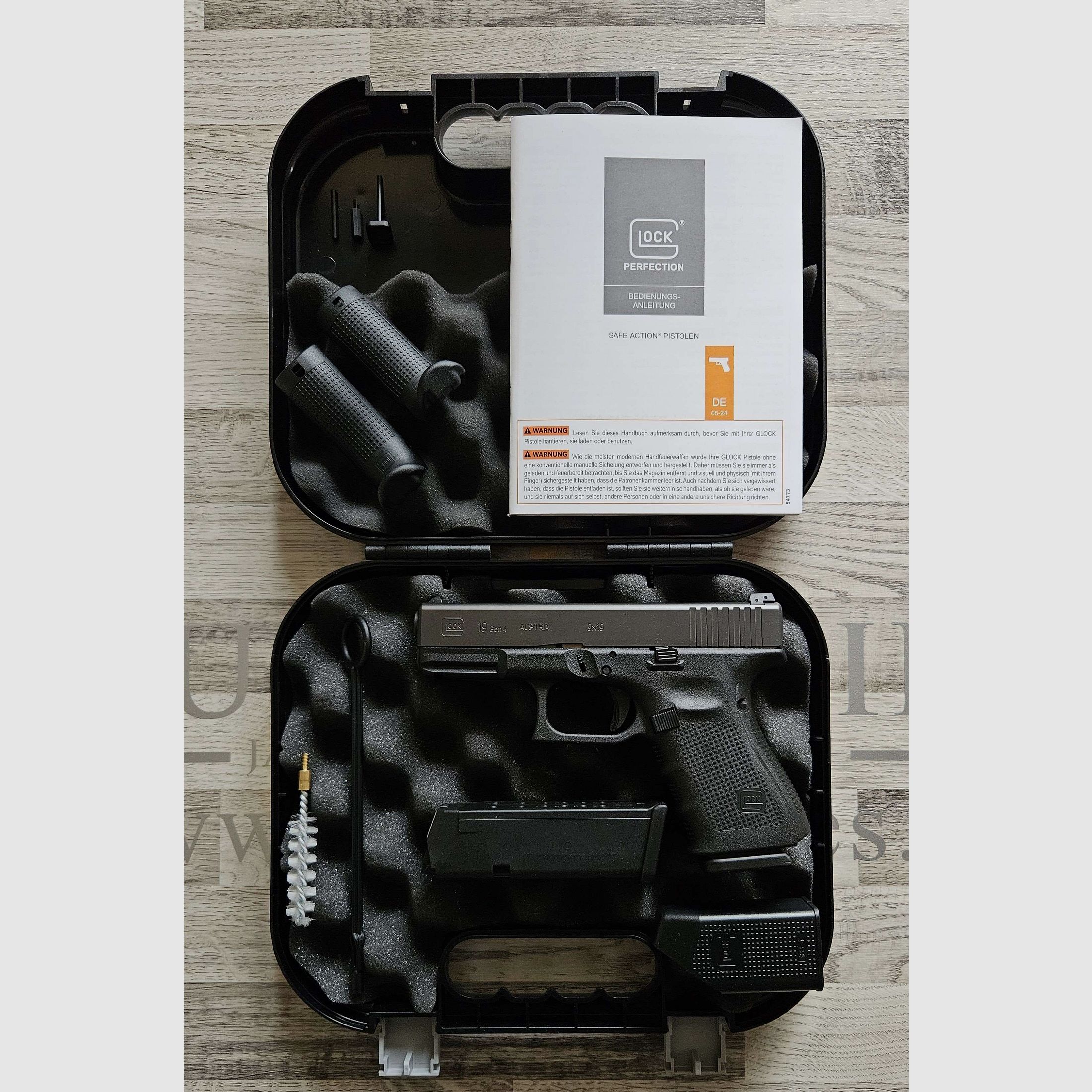 Pistole Glock 19 Gen.4 Kal. 9mm Luger - versandkostenfrei - Neuware vom Fachhandel -