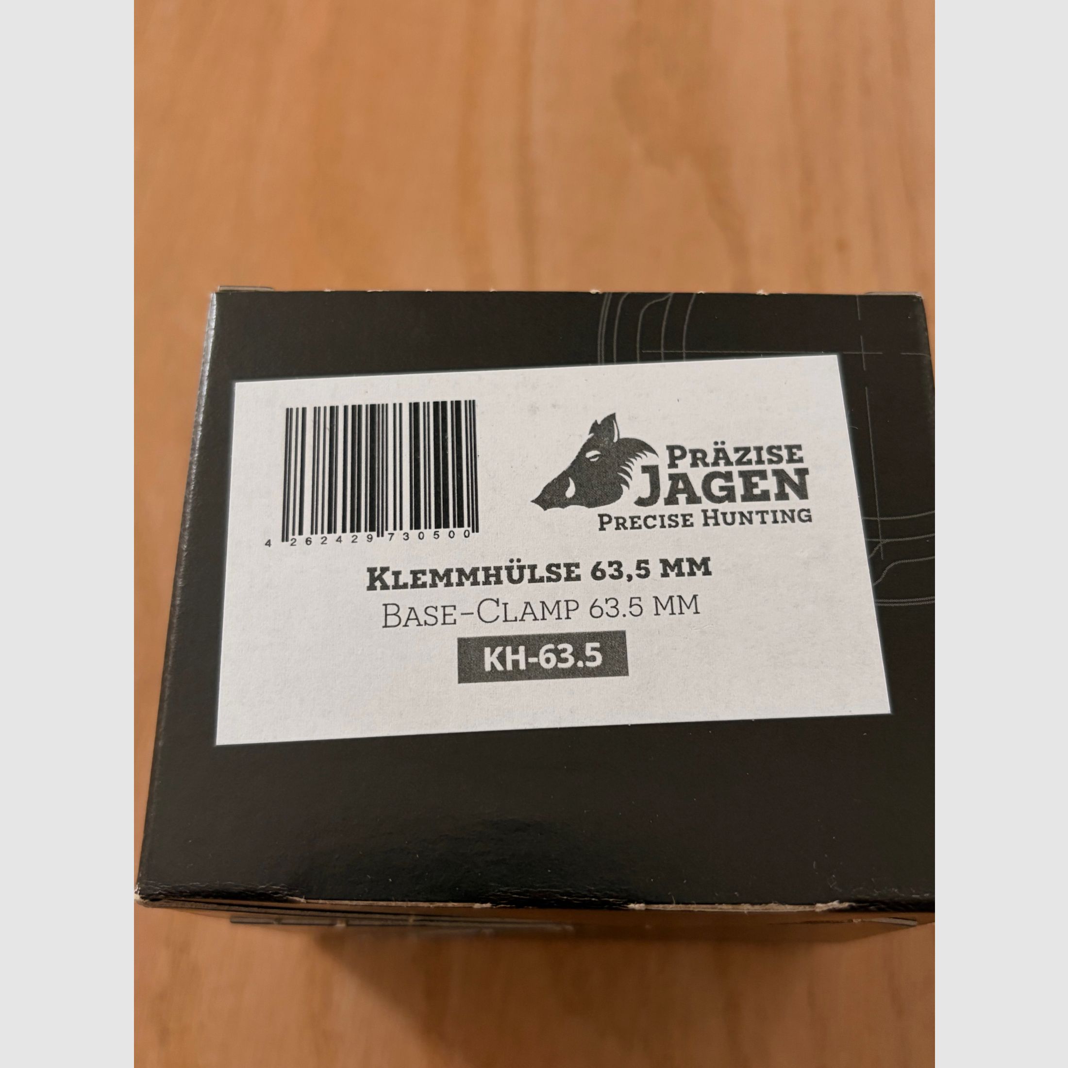 Präzise Jagen Klemmhülse KH-63.5 (63,5 mm) – NEU & unbenutzt – passend für Steiner Ranger 6