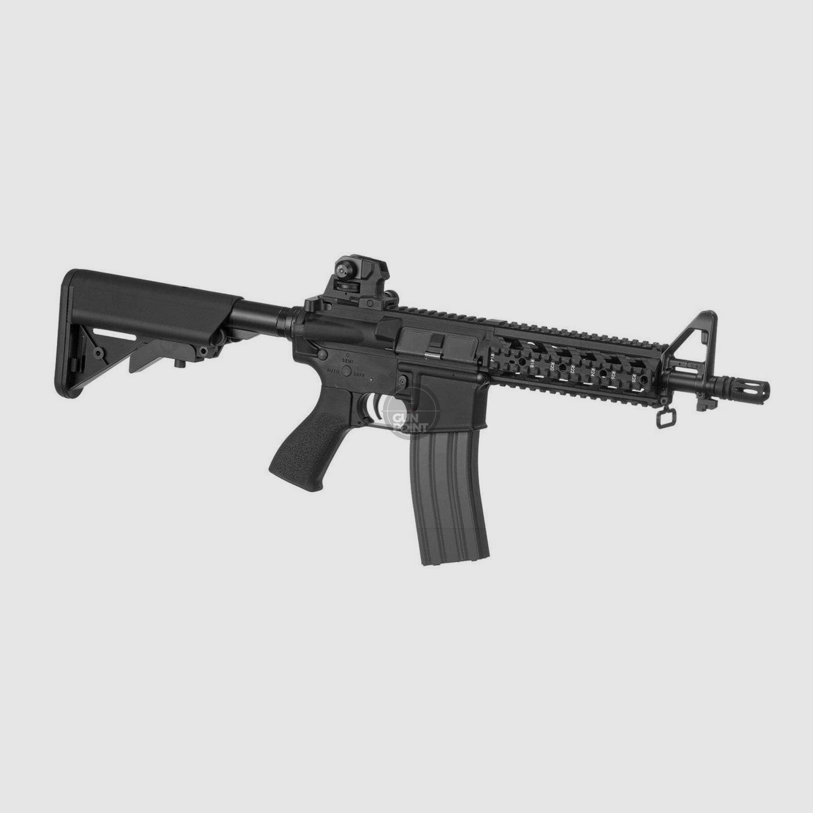 Airsoft - Geweer - G&G CM16 Raider S-AEG-Zwart - vanaf 18, meer dan 0,5 Joule