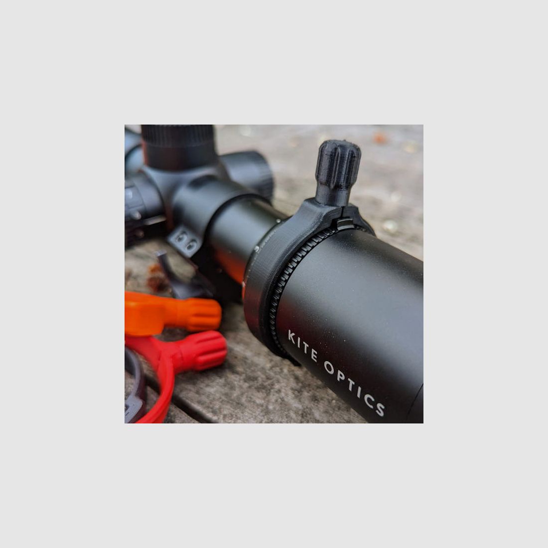 For Kite K4: Quick adjustment lever for enlargement setting