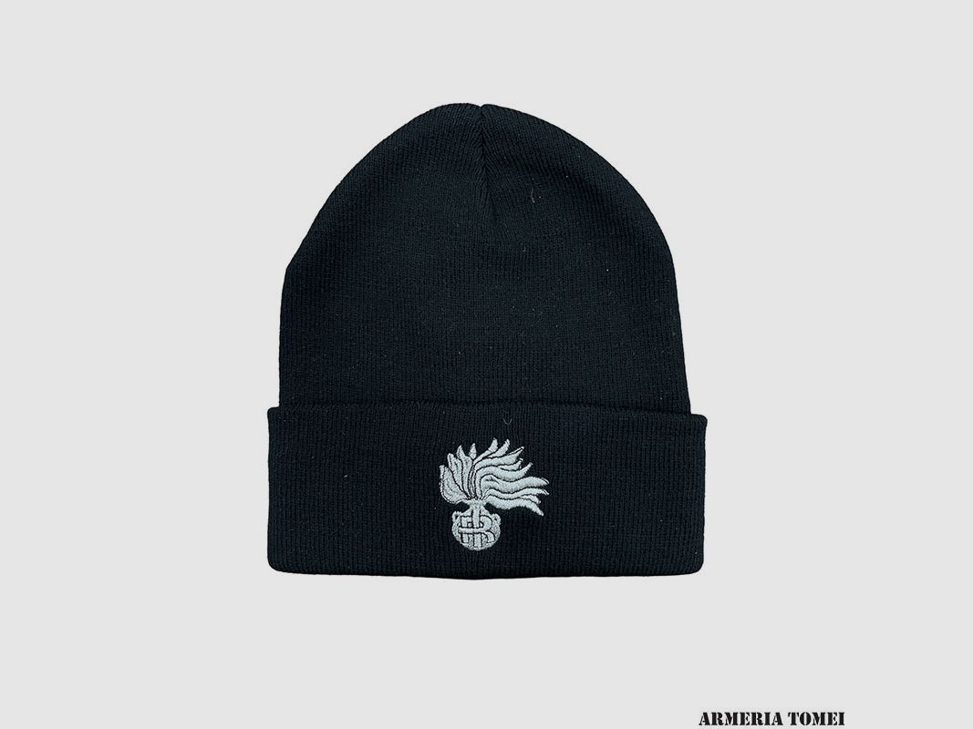 CHAPEAU EN LAINE CARABINIERI (LOGO ARGENT)