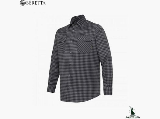 Beretta Camicia Cadet Flannel Ebony Check