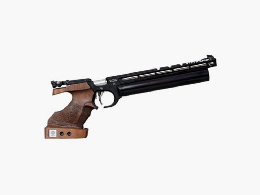 Steyr-Sport Evo 10 zilver rechts luchtpistool wedstrijd