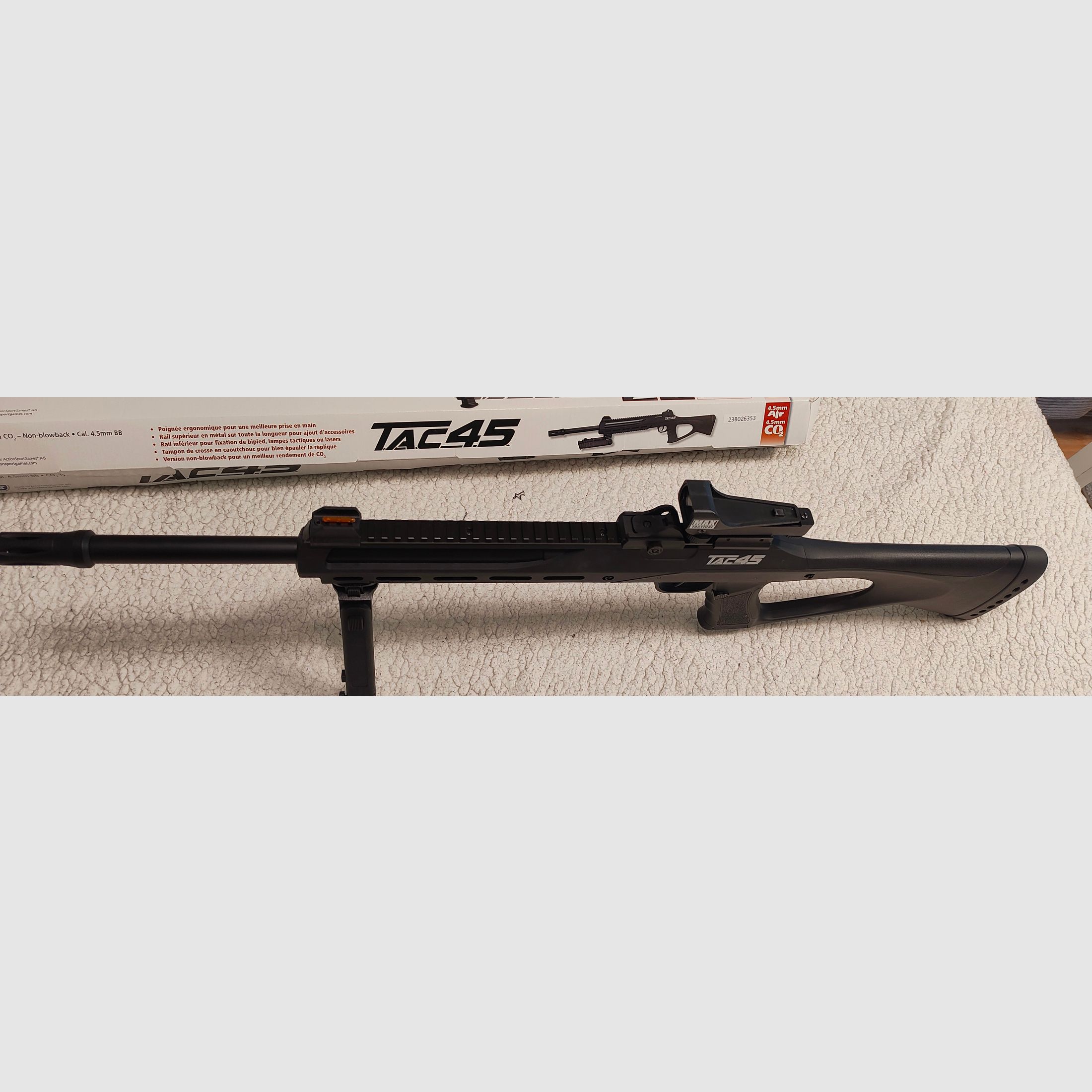 ASG TAC 45 Co2 Geweer gebruikt
