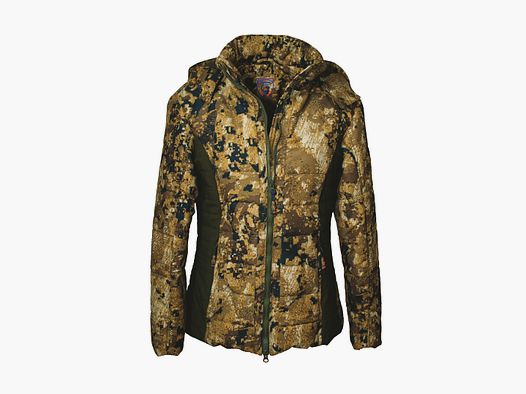 Damen Pixel-Camo-Jacke OS60 - mit Climashieldwatte