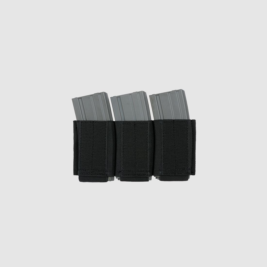 Plate Carrier Triple AR-15/M4 Magazine Insert - Black [8FIELDS]