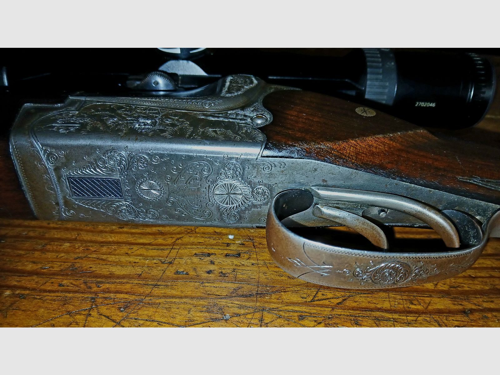 exquisite Merkel Bockbüchsflinte mit Bockdoppelflintenaustauschlauf in Top Kalibern